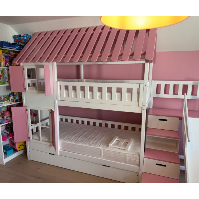 Kinderbed met trap en glijbaan België